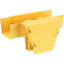 Panduit FiberRunner® Vertical Tee 90° 4x4 Yellow