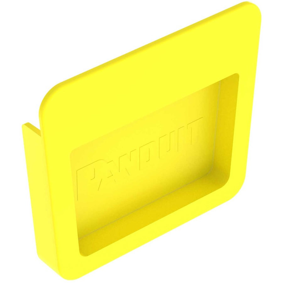 Panduit FiberRunner&reg; End Cap 4x4 Yellow