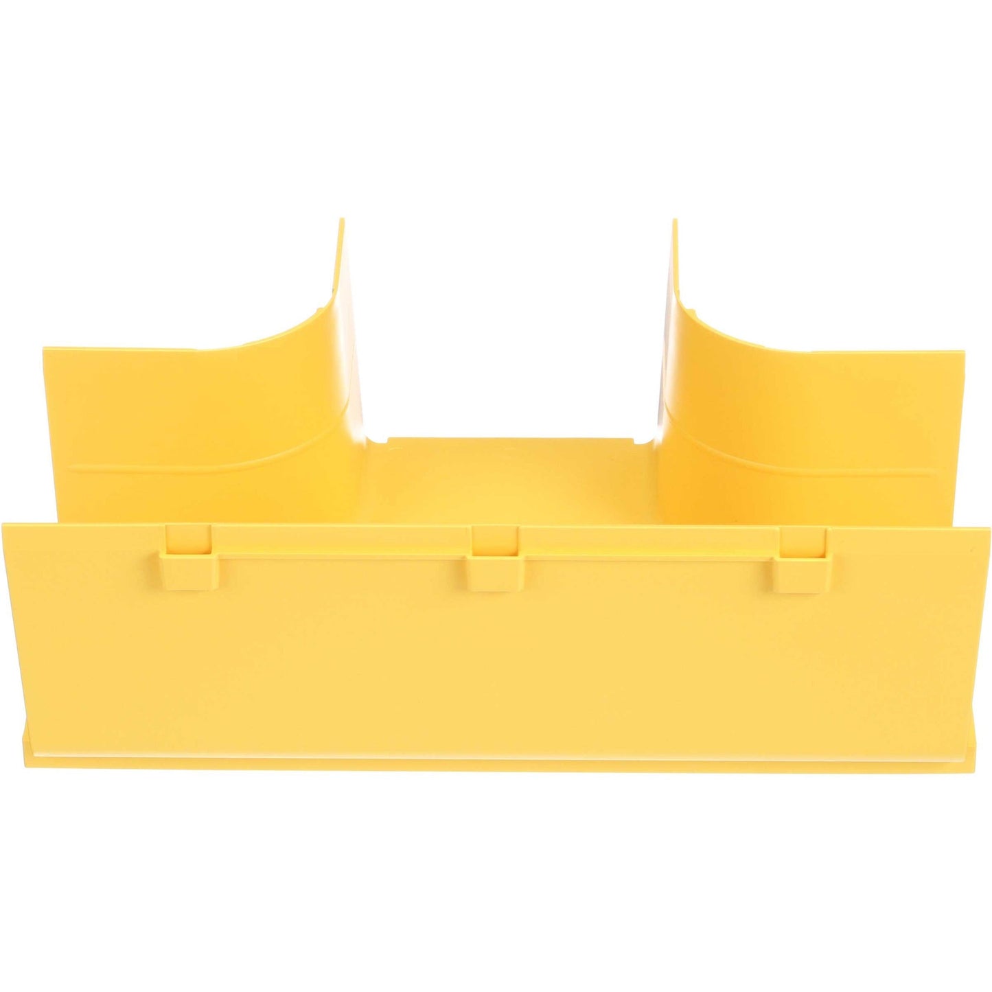 Panduit FiberRunner&reg; Horizontal Tee 90&deg; 4x4 Yellow