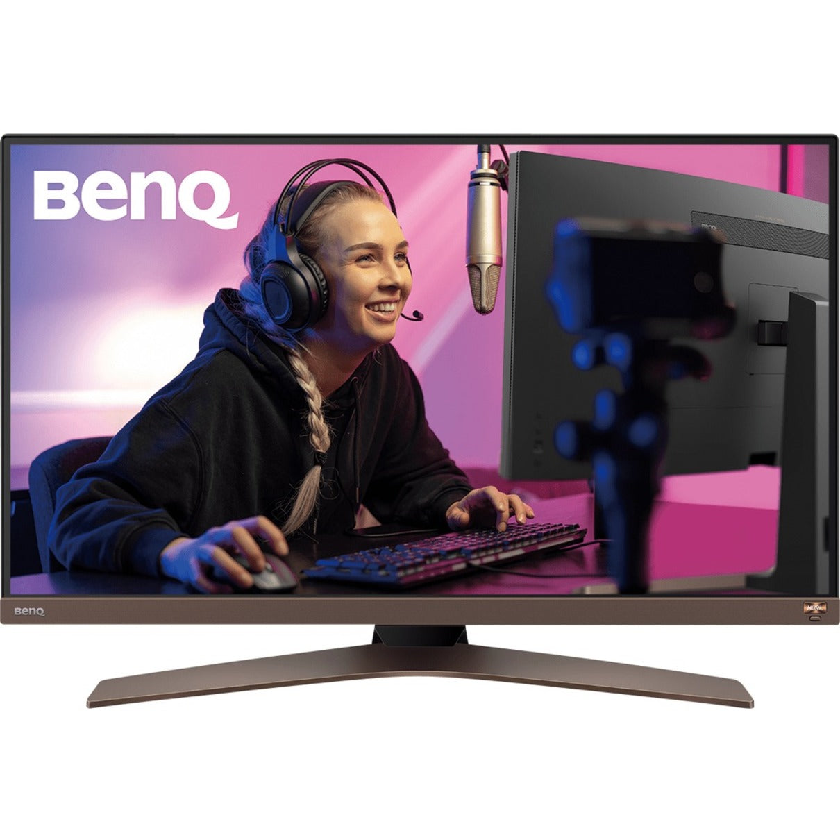 BenQ EW2880U 28" 4K UHD LCD Monitor - 16:9 - Metal Black Metal Black