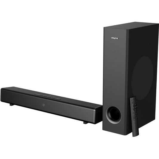 Creative Stage 360 2.1 Bluetooth Sound Bar Speaker - 120 W RMS - Black