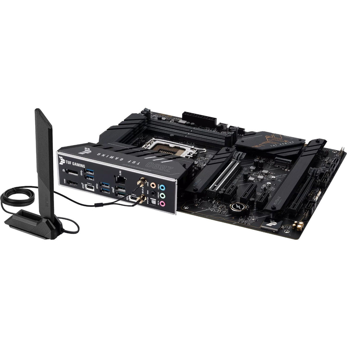 TUF GAMING Z690-PLUS WIFI D4 Desktop Motherboard - Intel Z690 Chipset - Socket LGA-1700 - Intel Optane Memory Ready - ATX