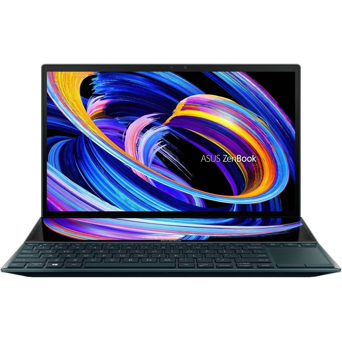 Asus ZenBook Duo 14 UX482 UX482EAR-DB71T 14" Touchscreen Notebook - Full HD - 1920 x 1080 - Intel Core i7 11th Gen i7-1195G7 Quad-core (4 Core) 3 GHz - 8 GB Total RAM - 512 GB SSD - Celestial Blue