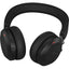 Jabra Evolve2 75 Wireless On-ear Stereo Headset - USB-C - Unified Communication - Black - Binaural - Ear-cup - 3000 cm - Bluetooth - 20 Hz to 20 kHz - MEMS Technology Microphone - Noise Cancelling