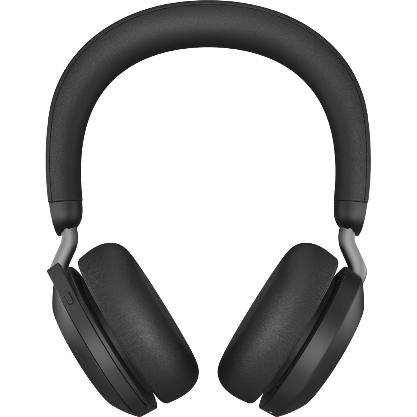 Jabra Evolve2 75 Wireless On-ear Stereo Headset - USB-A - Unified Communication - With Charging Stand - Black - Binaural - Ear-cup - 3000 cm - Bluetooth - 20 Hz to 20 kHz - MEMS Technology Microphone - Noise Cancelling