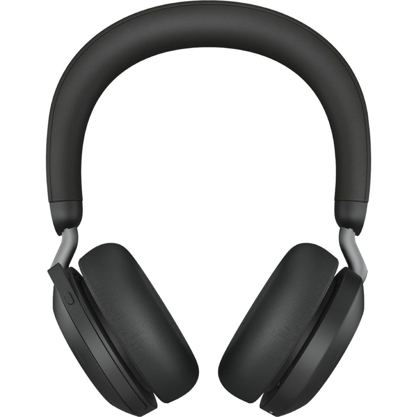 Jabra Evolve2 75 Wireless On-ear Stereo Headset - USB-C - For MS Teams - With Charging Stand - Black - Binaural - Ear-cup - 3000 cm - Bluetooth - 20 Hz to 20 kHz - MEMS Technology Microphone - Noise Cancelling