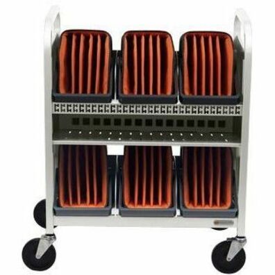 Bretford CUBE Transport Cart with Caddies - TVCT30CAD