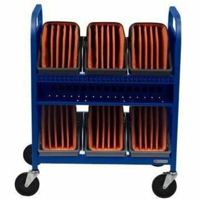 Bretford CUBE Transport Cart with Caddies - TVCT30CAD