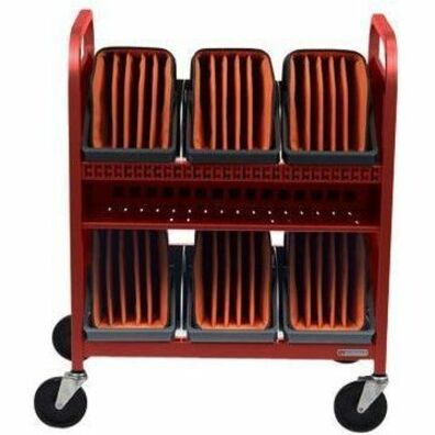 Bretford CUBE Transport Cart with Caddies - TVCT30CAD