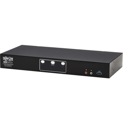 Tripp Lite 2-Port DisplayPort Dual-Display KVM Switch 4K 60 Hz USB 3.2 Gen 1 HDCP 2.2 USB Sharing