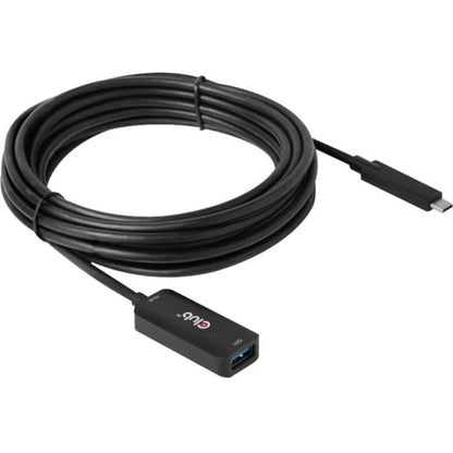 Club 3D USB Gen2 Type-C to Type-A Cable 10Gbps M/F 5m/16.4ft