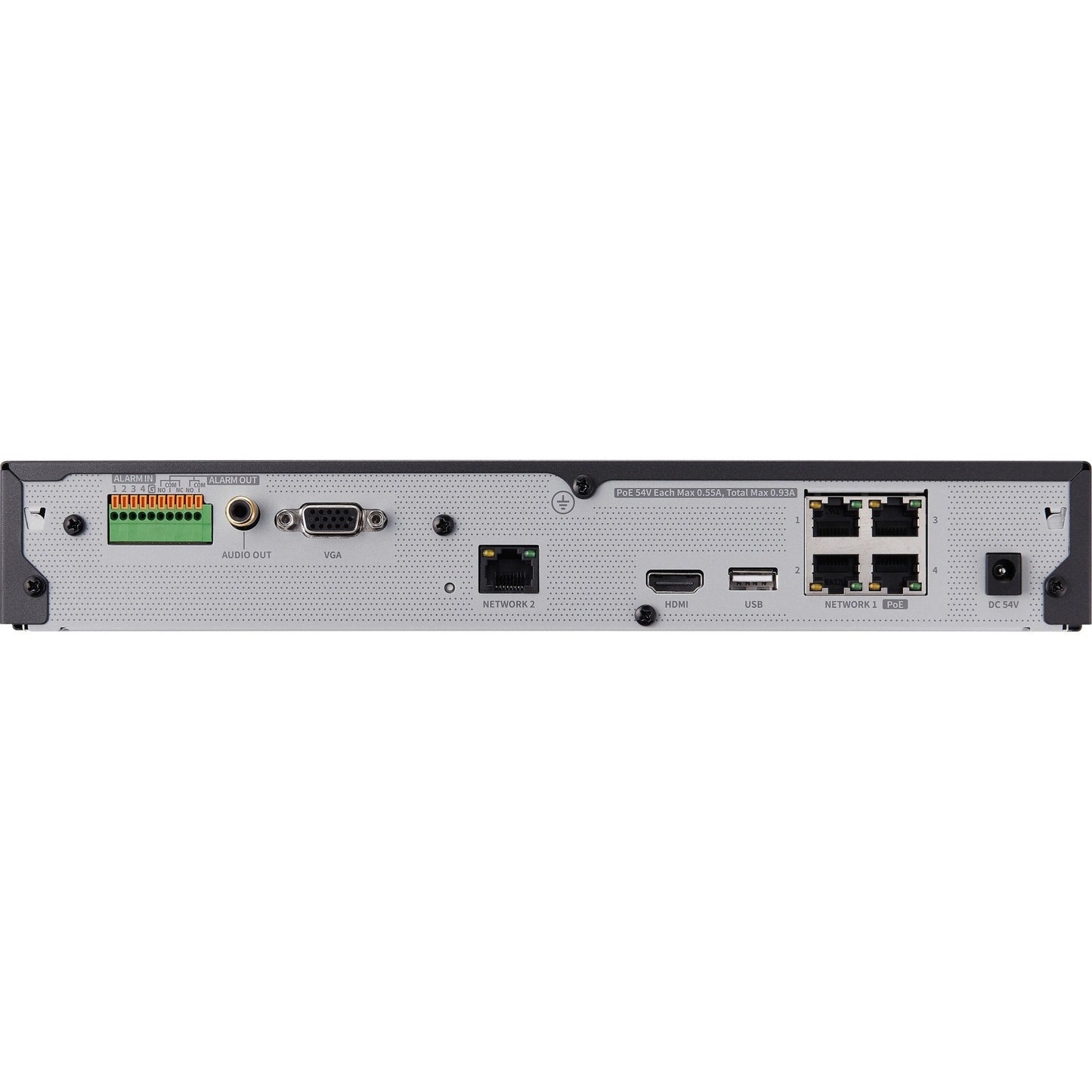 Wisenet 4 Channel NVR - 2 TB HDD