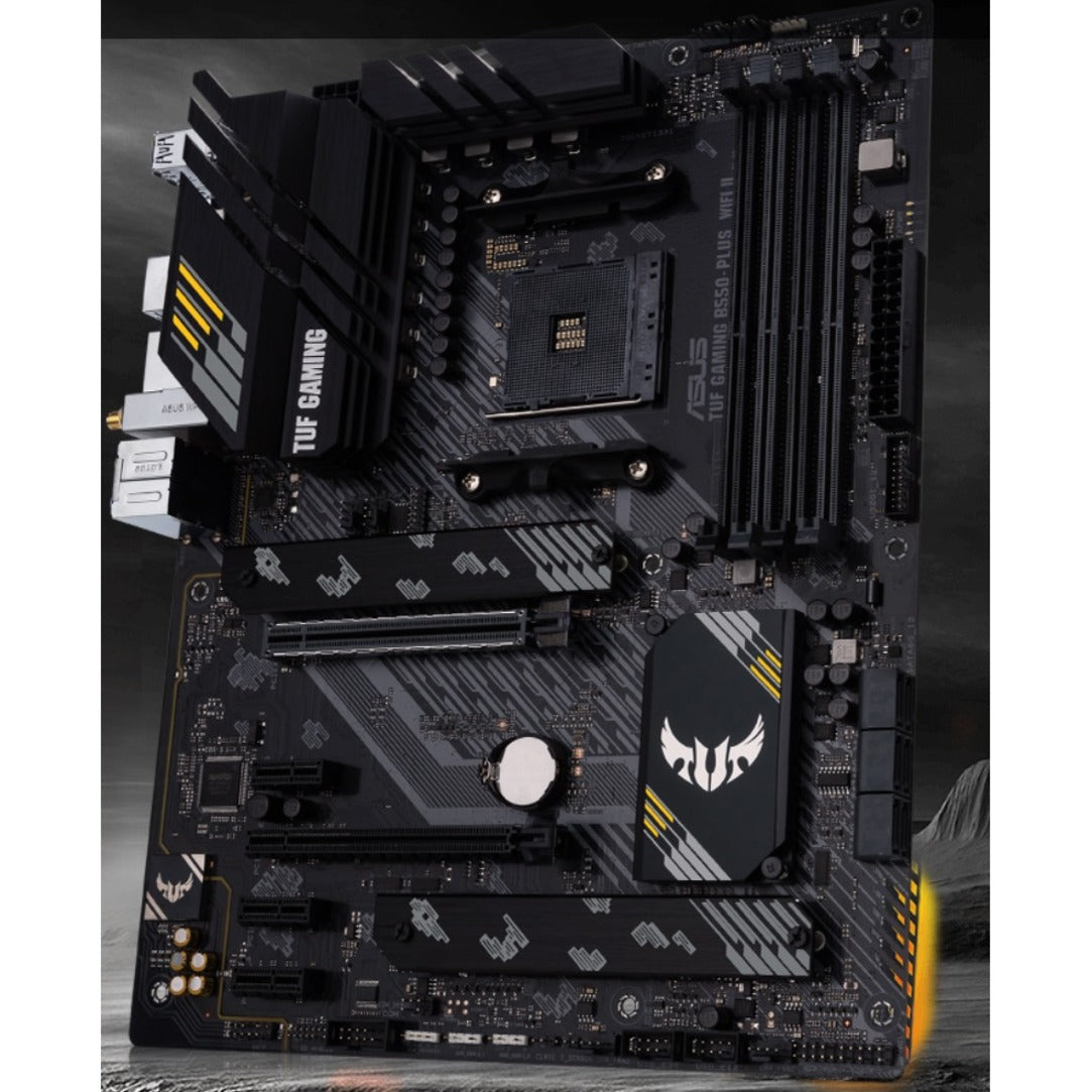 TUF GAMING B550-PLUS WIFI II Gaming Desktop Motherboard - AMD B550 Chipset - Socket AM4 - ATX