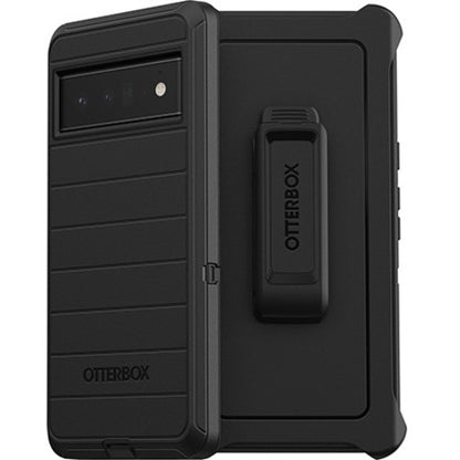 OtterBox Defender Series Pro Rugged Carrying Case (Holster) Google Pixel 6 Pro Smartphone - Black