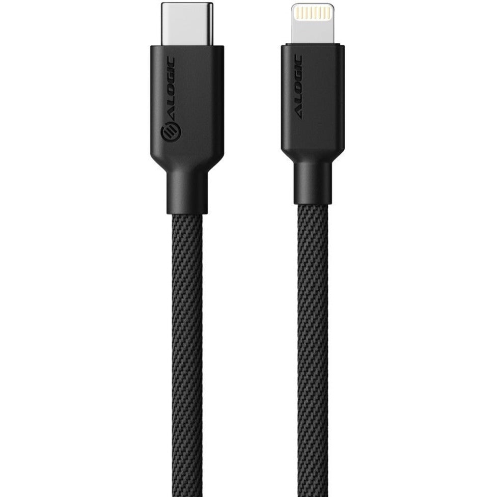 ALOGIC Elements PRO USB-C to Lightning 2m Cable - Black