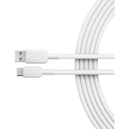 ALOGIC Elements PRO USB-C to USB-A Cable - Male to Male - 1m - USB 2.0 - 3A - 480Mbps - White