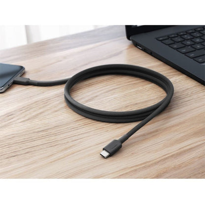 ALOGIC Elements PRO USB-C to USB-C cable - Male to Male - 1m - USB 2.0 - 5A - 480Mbps - Black