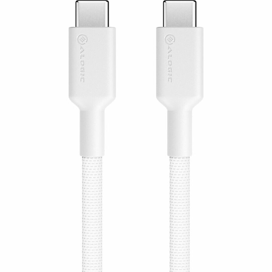 ALOGIC Elements PRO USB-C to USB-C Cable - Male to Male - 1m - USB 2.0 - 5A - 480Mbps White