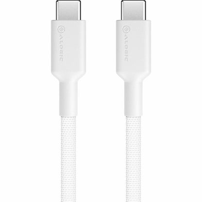 ALOGIC Elements PRO USB-C to USB-C Cable - Male to Male - 1m - USB 2.0 - 5A - 480Mbps White