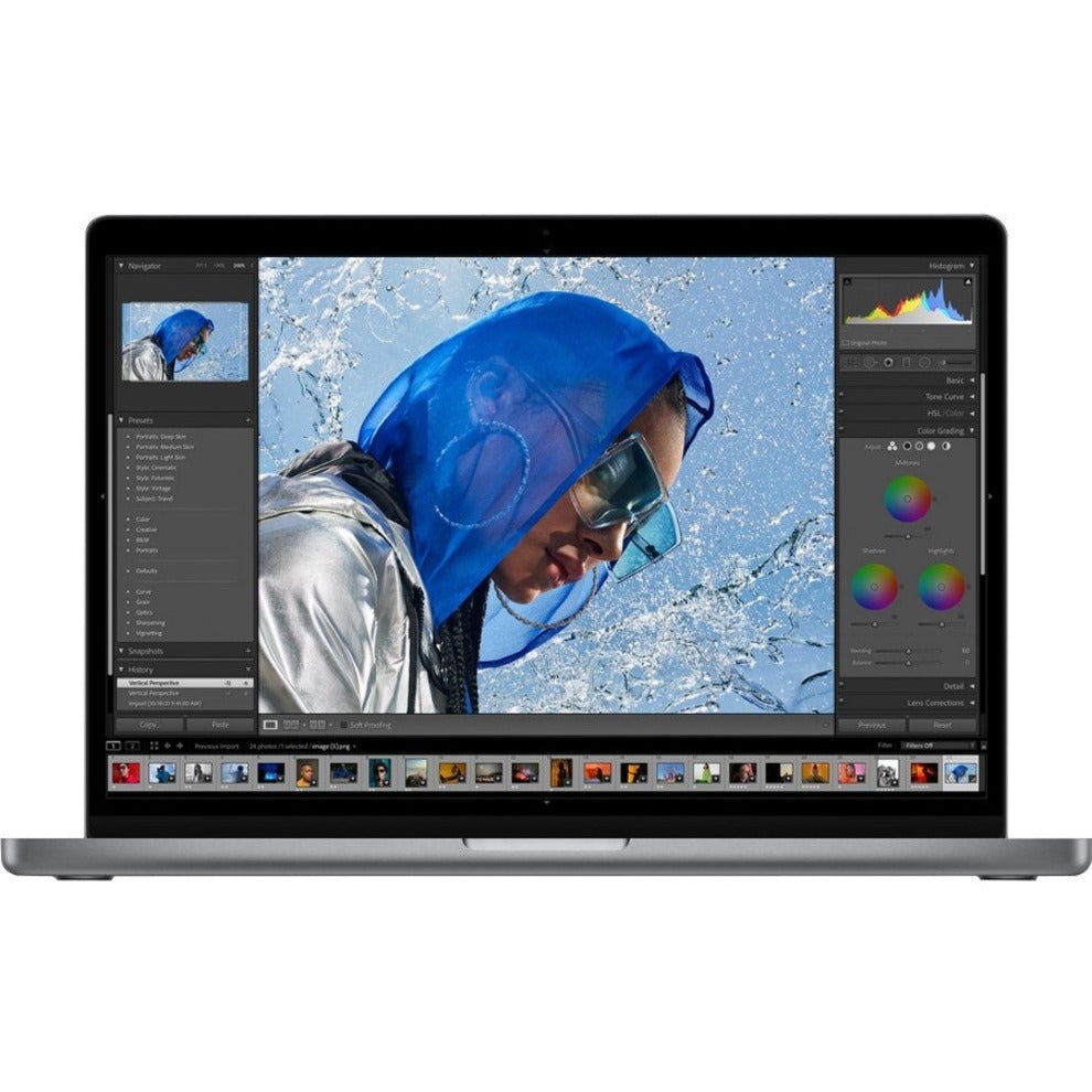 Apple MacBook Pro MKGP3LL/A 14.2" Notebook - Apple M1 Pro Octa-core (8 Core) - 16 GB Total RAM - 512 GB SSD - Space Gray