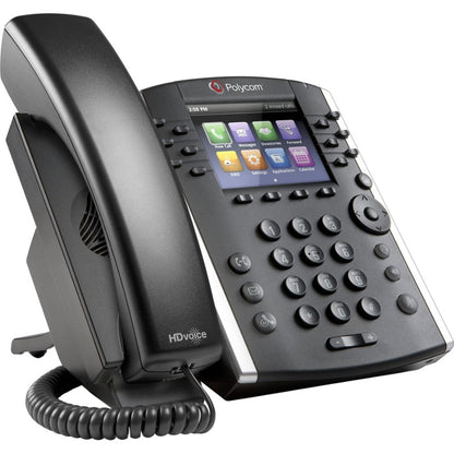 Poly VVX 411 IP Phone - Refurbished - Corded - Corded - Desktop - Black