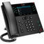 Poly VVX 450 IP Phone - Refurbished - Corded - Corded - Desktop - Black - TAA Compliant