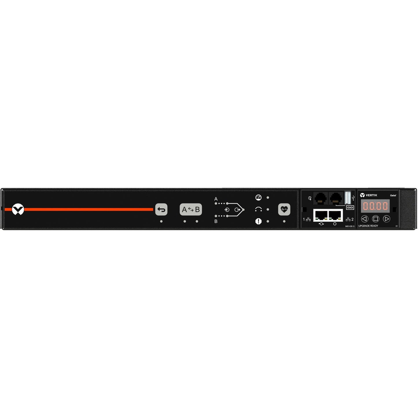 Vertiv Geist RTS VA4N1100 - Rack Transfer Switch| RPDU| (10) NEMA 5-15R