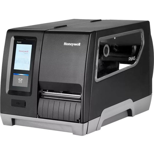 Honeywell PM45 Industrial Direct Thermal Printer - Monochrome - Label Print - Ethernet - USB - USB Host - Serial