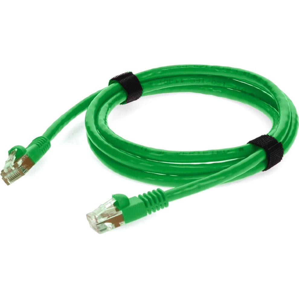 AddOn 7ft RJ-45 (Male) to RJ-45 (Male) Green Cat6 Straight UTP PVC Copper Patch Cable