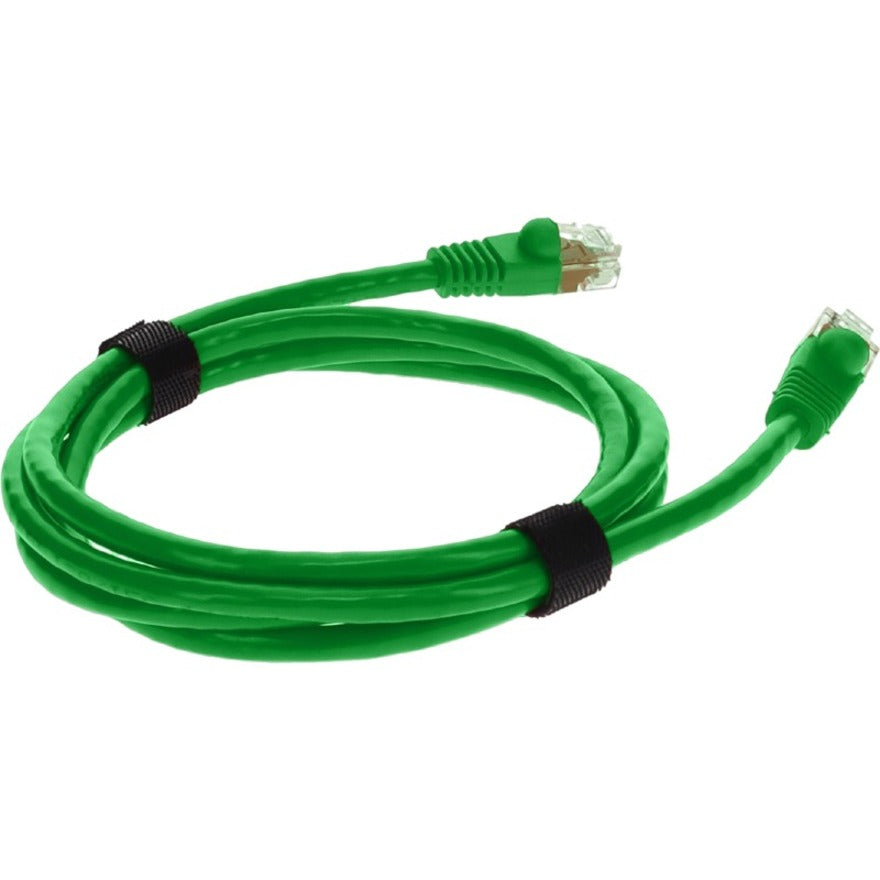 AddOn 7ft RJ-45 (Male) to RJ-45 (Male) Green Cat6 Straight UTP PVC Copper Patch Cable