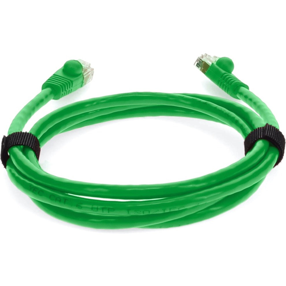 AddOn 7ft RJ-45 (Male) to RJ-45 (Male) Green Cat6 Straight UTP PVC Copper Patch Cable