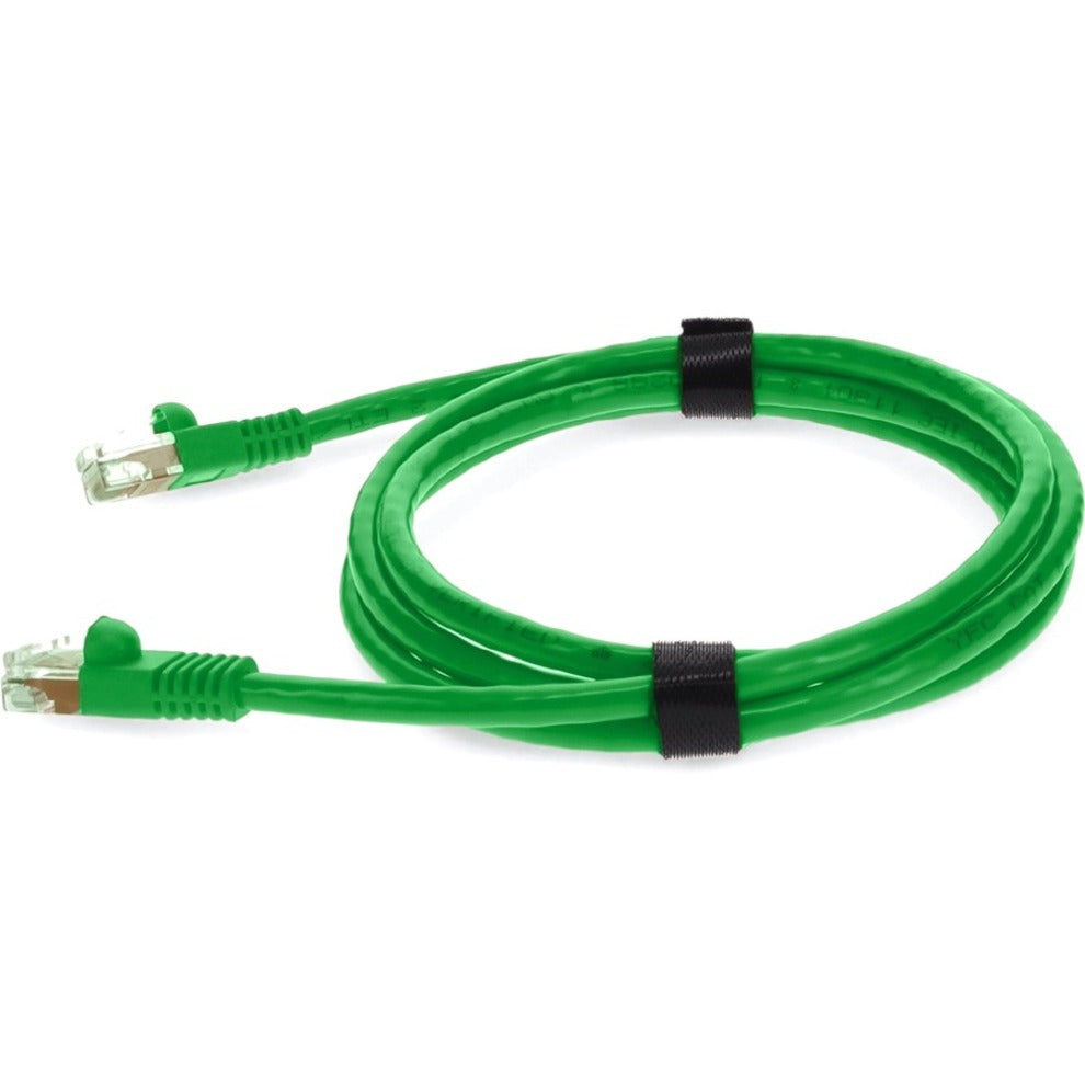 AddOn 7ft RJ-45 (Male) to RJ-45 (Male) Green Cat6 Straight UTP PVC Copper Patch Cable