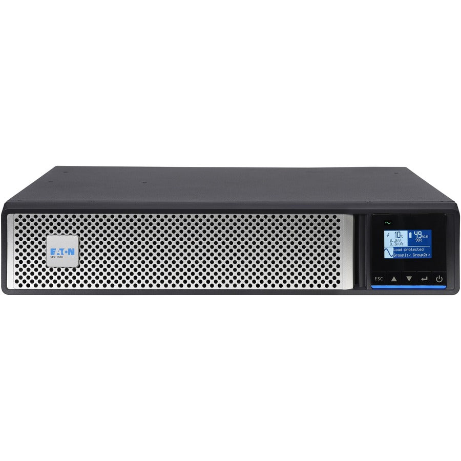 Eaton 5PX G2 1000VA 1000W 120V Line-Interactive UPS - 8 NEMA 5-15R Outlets Cybersecure Network Card Included Extended Run 2U Rack/Tower