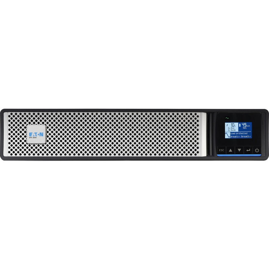 Eaton 5PX G2 3000VA 3000W 120V Line-Interactive UPS - 6 NEMA 5-20R 1 L5-30R Outlets Cybersecure Network Card Included Extended Run 2U Rack/Tower
