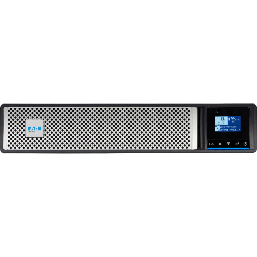 Eaton 5PX G2 1950VA 1950W 120V Line-Interactive UPS - 6 NEMA 5-20R 1 L5-20R Outlets Cybersecure Network Card Included Extended Run 2U Rack/Tower