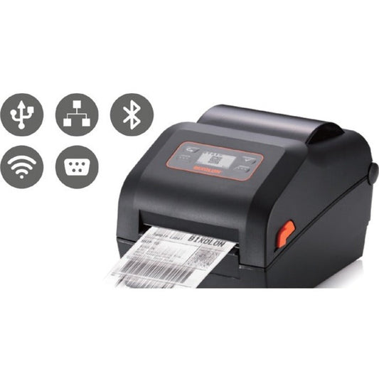 Bixolon XD5-40t Desktop Direct Thermal/Thermal Transfer Printer - Monochrome - Label Print - Ethernet - USB - USB Host - Serial