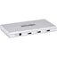 Tripp Lite 4-Port Thunderbolt 4 Hub 8K 2x 4K 60 Hz USB 3.2 Gen 2 USB-A Port 100W Charging Gray