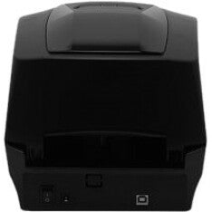 Custom D4 102 Desktop Direct Thermal/Thermal Transfer Printer - Monochrome - Label Print - Ethernet - USB - USB Host - Black