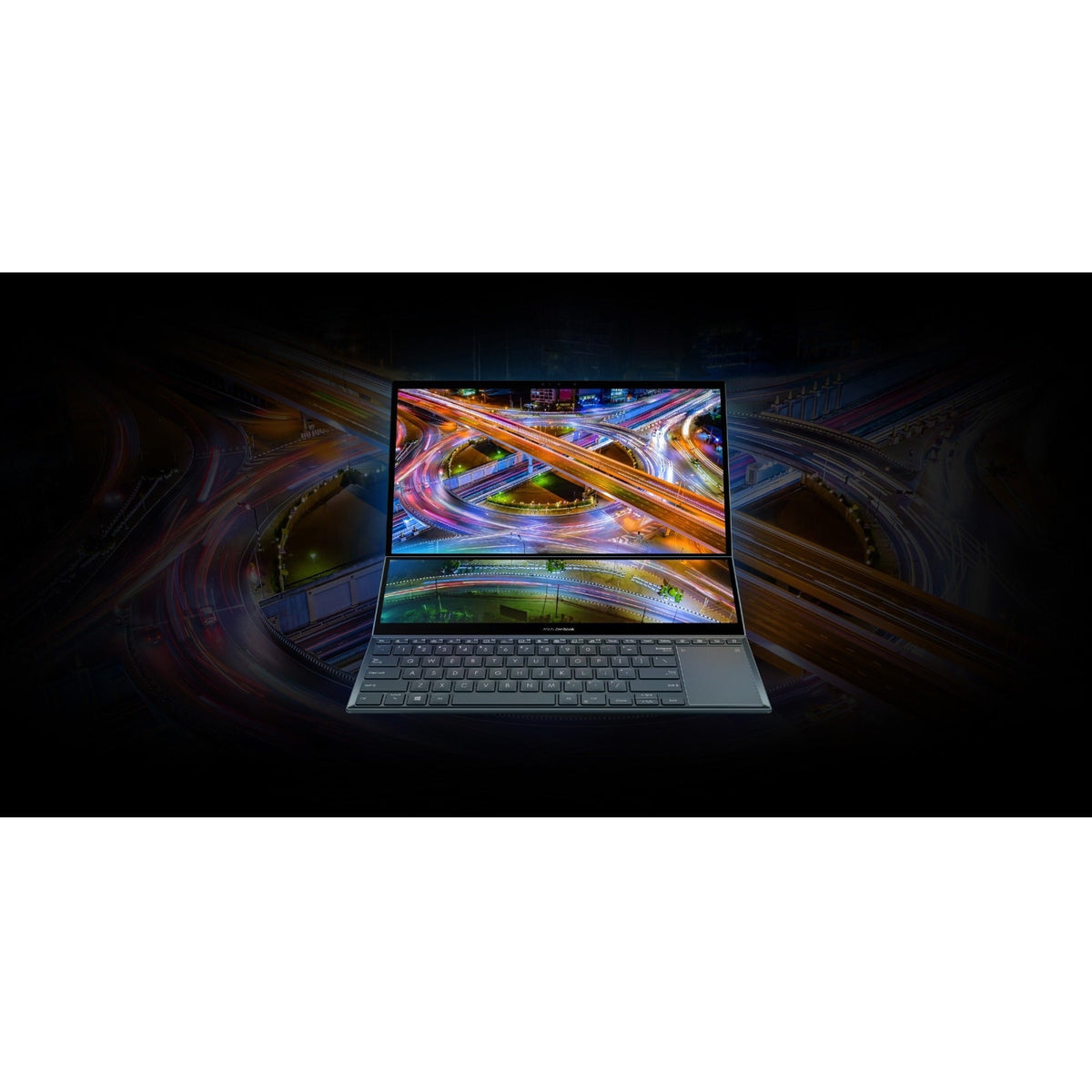Asus ZenBook Pro Duo 15 UX582 UX582HS-XH99T 15.6" Touchscreen Notebook - 4K UHD - 3840 x 2160 - Intel Core i9 11th Gen i9-11900H - 32 GB Total RAM - 1 TB SSD - Celestial Blue