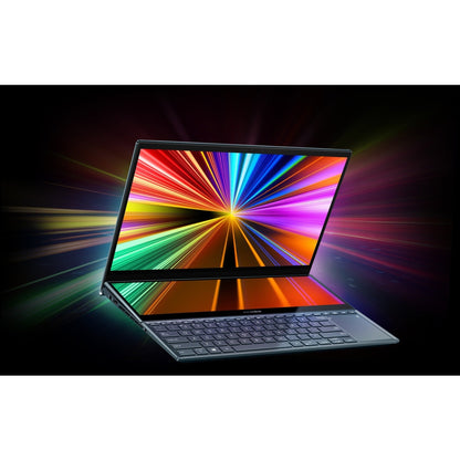 Asus ZenBook Pro Duo 15 UX582 UX582HS-XH99T 15.6" Touchscreen Notebook - 4K UHD - 3840 x 2160 - Intel Core i9 11th Gen i9-11900H - 32 GB Total RAM - 1 TB SSD - Celestial Blue