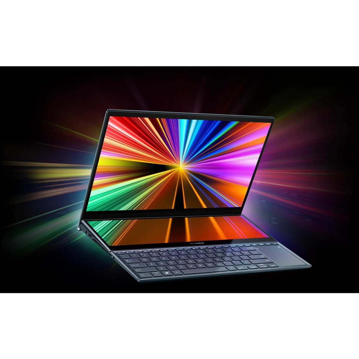 Asus ZenBook Pro Duo 15 UX582 UX582HS-XH99T 15.6" Touchscreen Notebook - 4K UHD - 3840 x 2160 - Intel Core i9 11th Gen i9-11900H - 32 GB Total RAM - 1 TB SSD - Celestial Blue