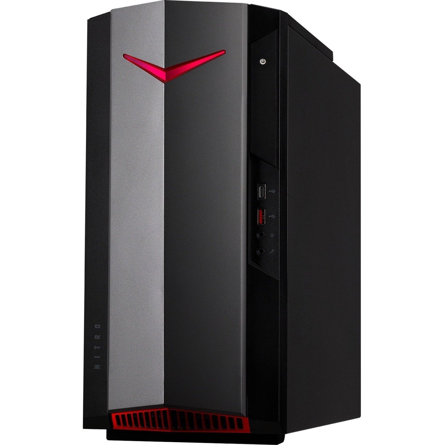 Acer Nitro N50-640-UR11 Gaming Desktop Computer - Intel Core i5 12th Gen i5-12400F Hexa-core (6 Core) 2.50 GHz - 8 GB RAM DDR4 SDRAM - 512 GB PCI Express SSD