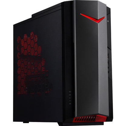 Acer Nitro N50-640-UR11 Gaming Desktop Computer - Intel Core i5 12th Gen i5-12400F Hexa-core (6 Core) 2.50 GHz - 8 GB RAM DDR4 SDRAM - 512 GB PCI Express SSD