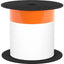 Brother 4in Orange 0.5in Header Continuous Standard Vinyl Label