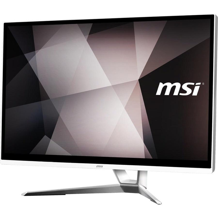 MSI PRO 22XT 10M-484US All-in-One Computer - Intel Core i3 10th Gen i3-10100 Quad-core (4 Core) 3.60 GHz - 8 GB RAM DDR4 SDRAM - 256 GB M.2 PCI Express NVMe SSD - 21.5" Full HD 1920 x 1080 Touchscreen Display - Desktop - White