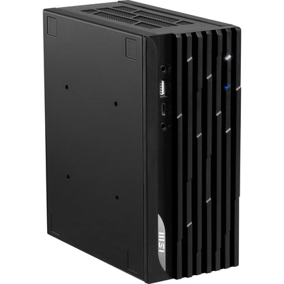 MSI PRO DP20Z 5M-034US Desktop Computer - AMD Ryzen 3 5300G Quad-core (4 Core) 4 GHz - 8 GB RAM DDR4 SDRAM - 250 GB M.2 PCI Express NVMe SSD - Small Form Factor - Black