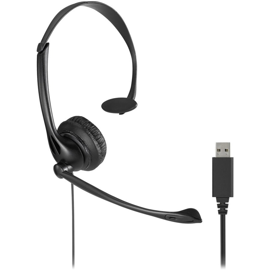 Kensington Classic USB-A Mono Headset with Mic and Volume Control