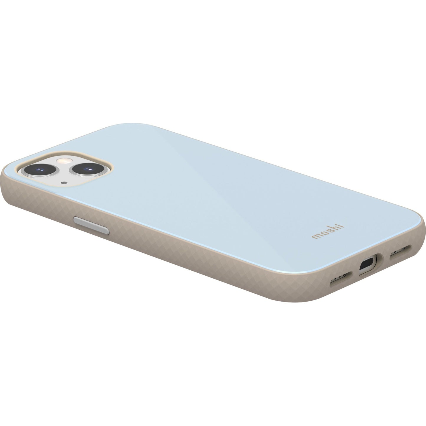 Moshi iGlaze Slim Hardshell Case Adriatic Blue for iPhone 13