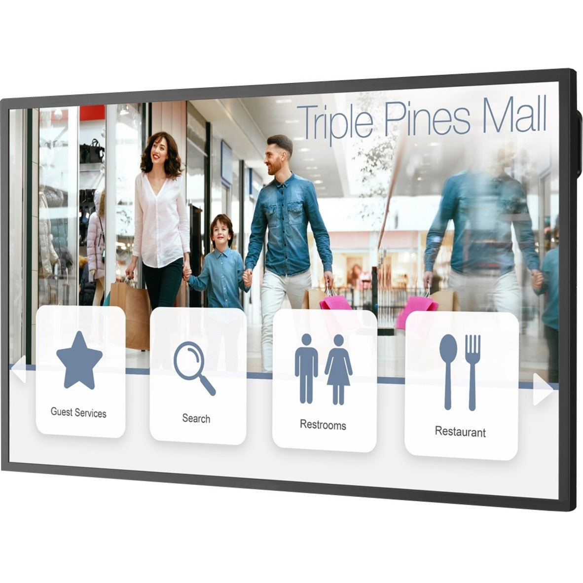 Sharp NEC Display 65" Ultra High Definition Professional Display with pre-installed IR touch