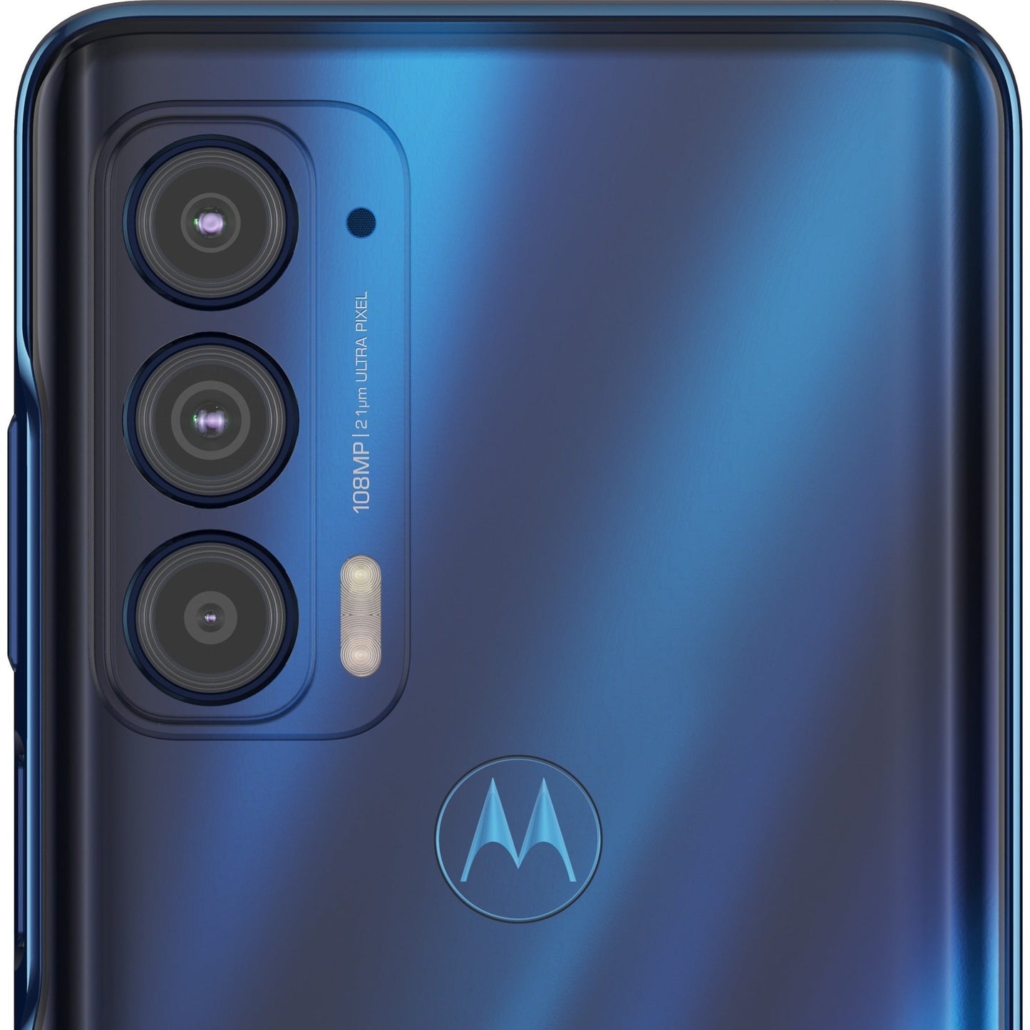 Motorola edge (2021) 128 GB Smartphone - 6.8" LCD Full HD Plus 1920 x 1080 - Octa-core (Kryo 670Quad-core (4 Core) 2.40 GHz + Kryo 670 Quad-core (4 Core) 1.90 GHz - 8 GB RAM - Android 11 - 5G - Nebula Blue